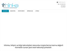 Tablet Screenshot of ithinka.com